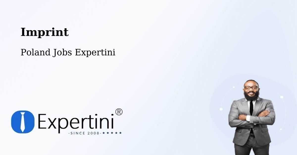 Imprint – Różan - Poland Jobs Expertini
